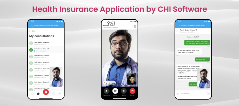 Health insurance application by CHI Software