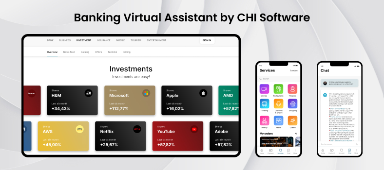 Banking virtual assistant by CHI Software