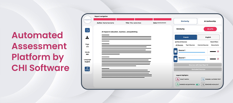 Automated assessment platform by CHI Software