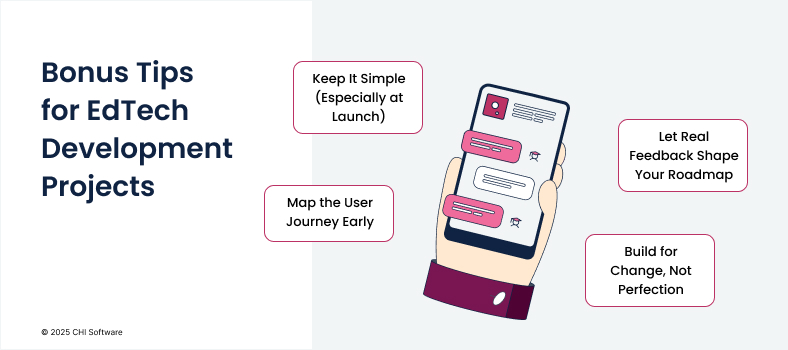 Bonus tips for educational app development