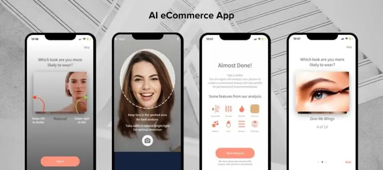 AI e-commerce app 