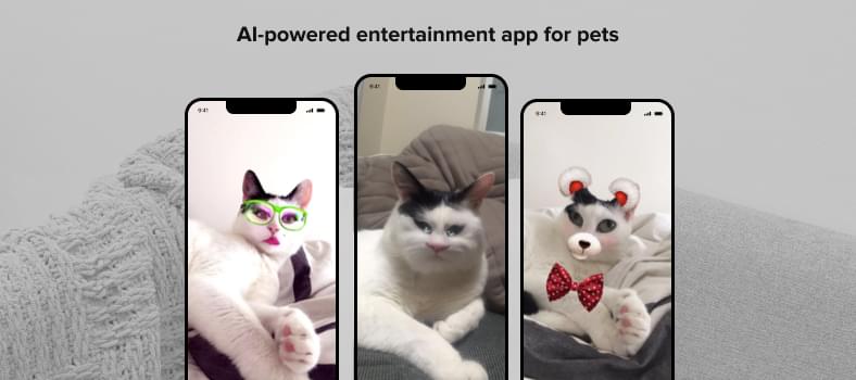 Entertainment AI app for pets