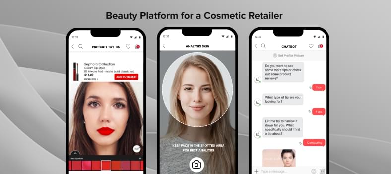 Mobile AI assistant for a cosmetic retailer | CHI Software