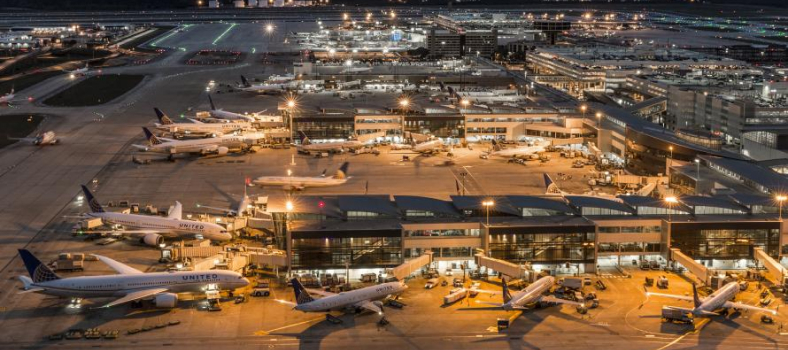  George Bush Intercontinental Airport (IAH): Top view