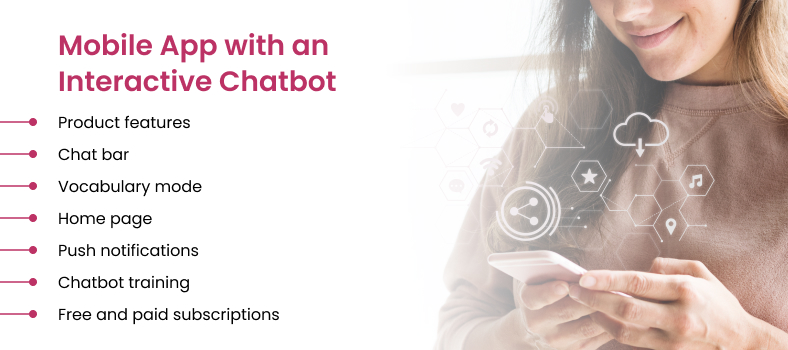 Mobile app with an interactive chatbot by CHI Software