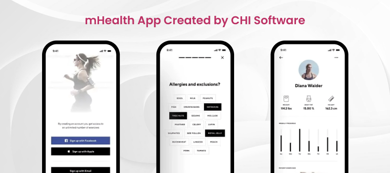 mHealth app created by CHI Software