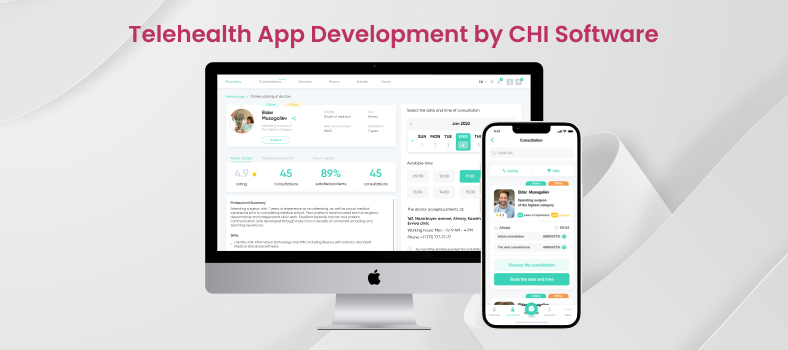 Telehealth application by CHI Software