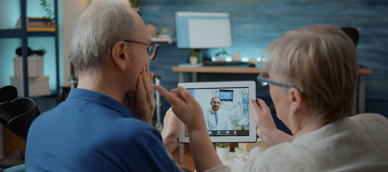 Telehealth app features: video consultations with doctors