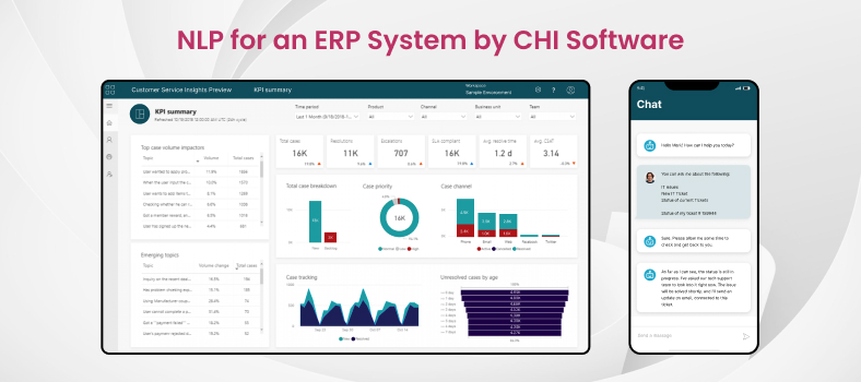 NLP for an ERP system by CHI Software