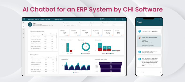 AI chatbot for an ERP system by CHI Software