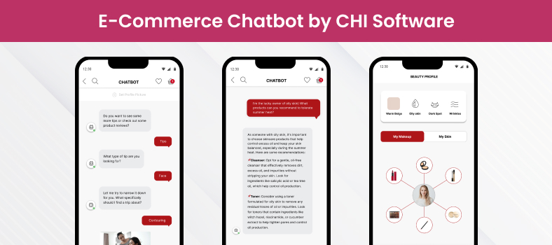 One of the e-commerce AI chatbot use cases | CHI Software